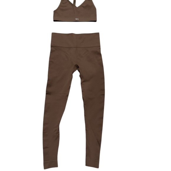 SET Active Sportbody Chocolate Brown Workout Set - Picture 2 of 6